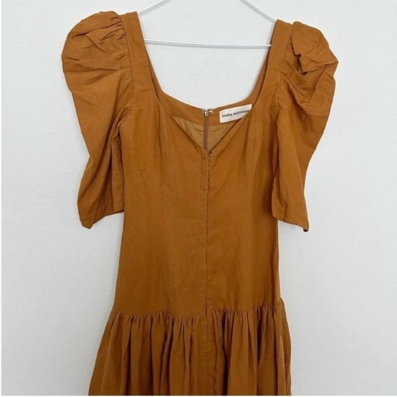 Mara Hoffman Phaedra Linen Blend Midi Dress - Picture 10 of 13